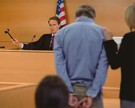 Courtroom Guilty Verdict