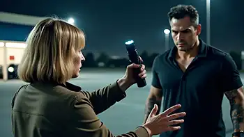 Tactical Flashlight Defense